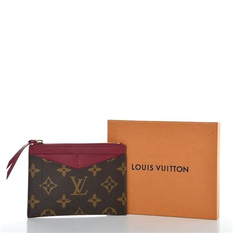 lv zipped card holder review